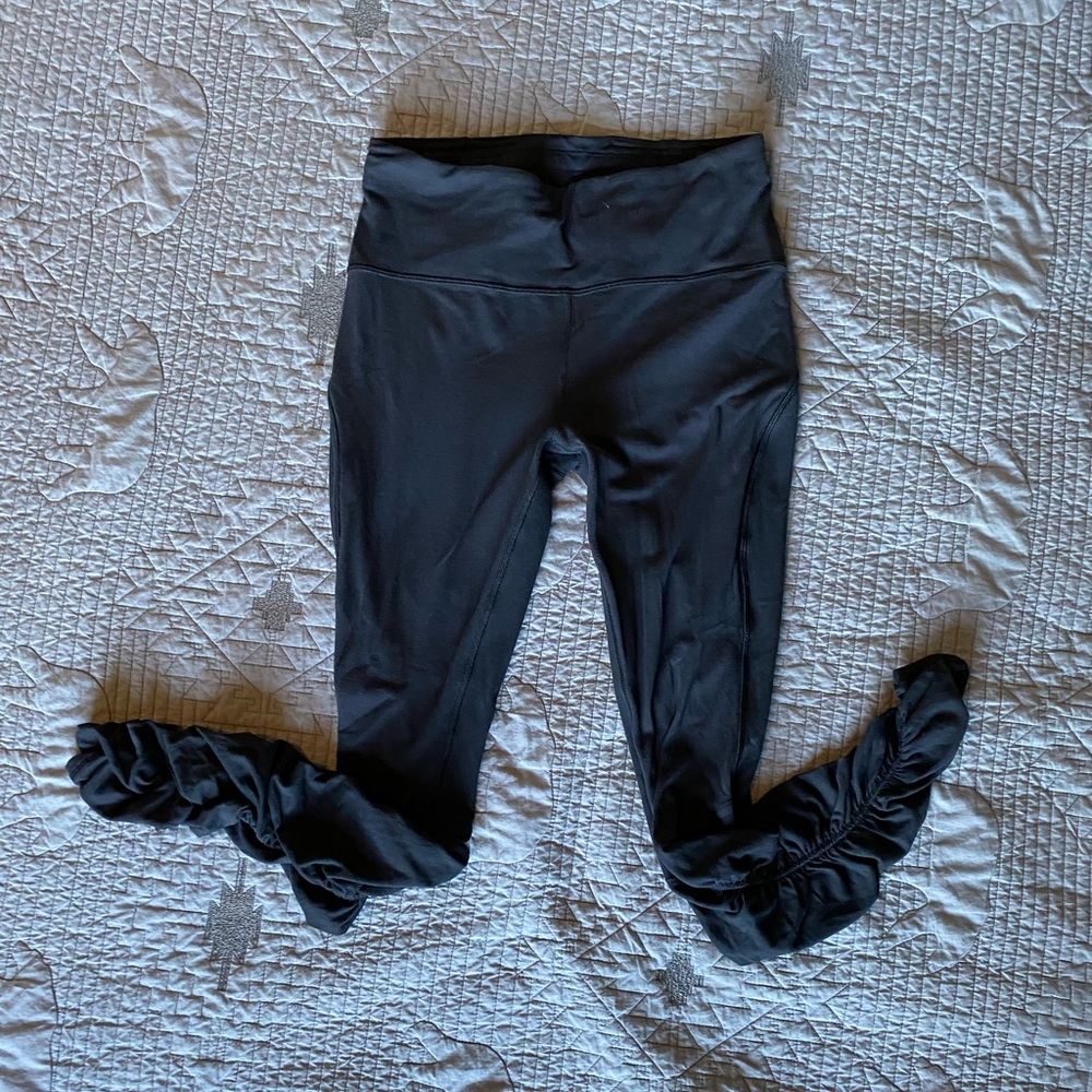lululemon ruched leg legging
